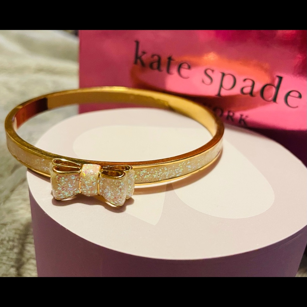 Kate Spade Take A Bow Yellow Bangle